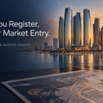 Abu Dhabi skyline illustrating business setup and market entry planning – EXHub Holding
